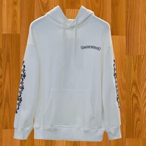 Men's Chrome Hearts Classic Hoodie White